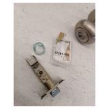 Kwikset SmartKey Security Satin Nickel Entry Knob KW1 2-3/4 in.