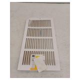 RELIABILT 16-in x 8-in Steel White Sidewall/Ceiling Grille
