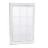 Project Source Light Filtering 1-in Slat Width 34-in x 64-in, Cordless, White