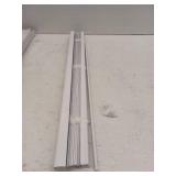 Project Source Light Filtering 1-in Slat Width 34-in x 64-in, Cordless, White