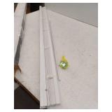 Project Source 1 Inch Cordless Vinyl Mini Blinds, 48x64, White