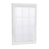 Project Source 1 Inch Cordless Vinyl Mini Blinds, 35x72, White