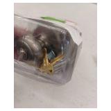 Kwikset SmartKey Security Satin Nickel Entry Knob KW1 2-3/4 in.