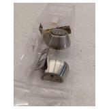 RELIABILT Traditional Stainless Steel Double Cylinder Deadbolt, (Incomplete)