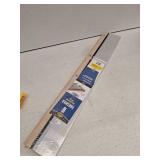 M-D Building Products 78600 5-5/8 in. x 1-1/8 in. x 36 in. Silver Adjustable Aluminum & Hardwood Threshold
