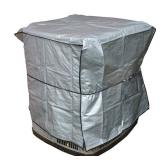 M-D Building Products 03772 Silver Air Conditioning Cover for Central Square Units