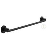 Glacier Bay Menlo 24 in. Towel Bar in Matte Black