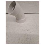 2"x45D PVC FGV LONG ELBOW HxH SYSTEM 636