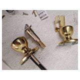 Kwikset Keyed Knob, Polished Brass