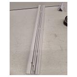 Project Source Room Darkening 1-in Slat Width 30-in x 64-in Cordless White Vinyl Room Darkening Mini-blind