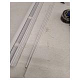 Project Source Room Darkening 1-in Slat Width 30-in x 64-in Cordless White Vinyl Room Darkening Mini-blind