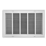 24 in. x 14 in. Steel Return Air Filter Grille in White