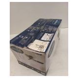 Harbor Breeze Mazon 44-in Matte Black with Black/Driftwood Blades