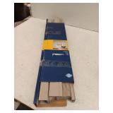 LEVOLOR  Trim+Go 2-in Slat Width 47-in x 48-in Cordless Greige Faux wood Room darkening Horizontal Blind