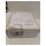 allen + roth 3-Light 13-in Black Incandescent Semi-flush Mount Light, (Incomplete)