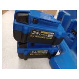 Kobalt 24V Max Lithium-Ion Dual Port Battery Charger With 2 24V 5.0 Ah Batteries