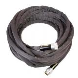 Apex Zero-G 4001-100 Garden Hose, 5/8 in, 100 ft L, Coupling Fiber, Gray