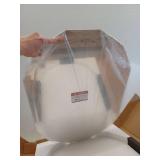 20 in. W x 28 in. H Oval Beveled Frameless Wall Mount Bathroom Vanity Mirror