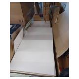 ClosetMaid BrightWood White Solid Shelving Wood Closet System