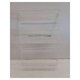 Style Selections 18.7-in W x 25.79-in H x 4.92-in D 4 -Tier Cabinet Mount, White