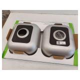 Dayton Stainless Steel 33" x 22" x 6-9/16" Equal Double Bowl Drop-in Sink