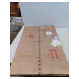 24 in. W x 36 in. H Arched Metal Framed Wall Bathroom Vanity Mirror Gold