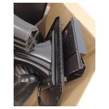 Pedestal Black, Large, Aluminum, Locking, All-In-One Mailbox and Post Combo