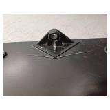 Pedestal Black, Large, Aluminum, Locking, All-In-One Mailbox and Post Combo