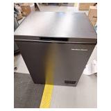 Hamilton Beach 5.0 cu ft Commercial Chest Freezer, Dark Granite