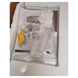 30 in. W x 36 in. H Modern Rectangular White Bathroom Mirrors Aluminum Framed Wall Bathroom Vanity Mirror