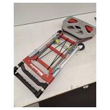 Milwaukee 150-lb Capacity 4 -Wheel Aluminum Convertible Hand Truck