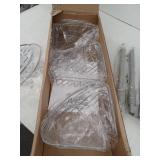 Utopia Alley 4 Tier Tension Pole Corner Shower Caddy, Satin Nickel