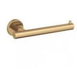 Amerock Arrondi 7-1/4 in. L Single Post Toilet Paper Holder in Champagne Bronze