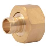 PEX Pipe Swivel Adapter  3/4 x 1 In. FNPT