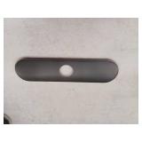 BWE 10.2 in. x 2.5 in. x 1.34 in. Brass Kitchen Sink Faucet Hole Cover Deck Plate Escutcheon in Oil Rubbed Bronze