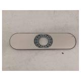 BWE 10.2 in. x 2.5 in. x 1.34 in. Brass Kitchen Sink Faucet Hole Cover Deck Plate Escutcheon in Oil Rubbed Bronze