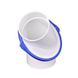 NDS 4 in. Dia. x 4 in. Dia. Spigot To Spigot PVC Swivel Fit Coupling