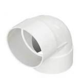 NDS PVC S&D 90 Degree Elbow, 6 in. Hub X Hub, 4 Pack