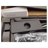 AKLFGN Waterfall Single Hole Single-Handle Low-Arc Bathroom Faucet in Matte Black