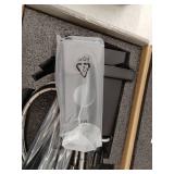 AKLFGN Waterfall Single Hole Single-Handle Low-Arc Bathroom Faucet in Matte Black