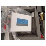 BWE Automatic Sensor Touchless Bathroom Sink Faucet With Deck Plate In Matte Black