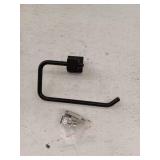 Velum Wall Mounted Tissue Holder in Matte Black