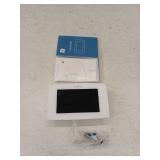 Emerson Sensi Touch Smart Programmable Wi-Fi Thermostat-Works with Alexa, C-Wire Required, White, (Incomplete)