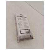 Integrates 4 in. x 10 in. Paintable Plastic Wall Register in Textured White