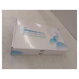 BWE Waterfall Single Hole Single Handle Bathroom Vessel Sink Faucet With Drain Assembly in Matte Black & Gold