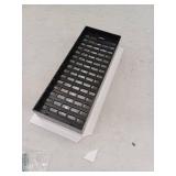 4 in. x 10 in. Paintable Plastic Wall Register in Textured White