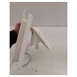 4 in. J Block or Wide-Mount Dual Door Wall Vent in White