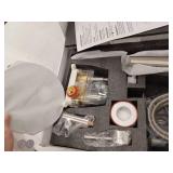 EVERSTEIN 1-Handle 5-Spray Round Rain Shower Faucet Combo Set 1.8 GPM with Dual Function Pressure Balance Valve in Brushed Nickel