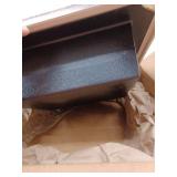 17 in. x 17 in. Square Recessed Shampoo Caddy in Mocha Travertine