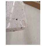 Glacier Bay 17 in. W Cultured Marble Vanity Sidesplash in Silver Ash